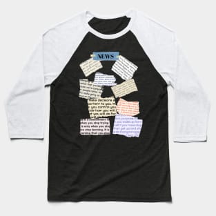 News Notes Baseball T-Shirt